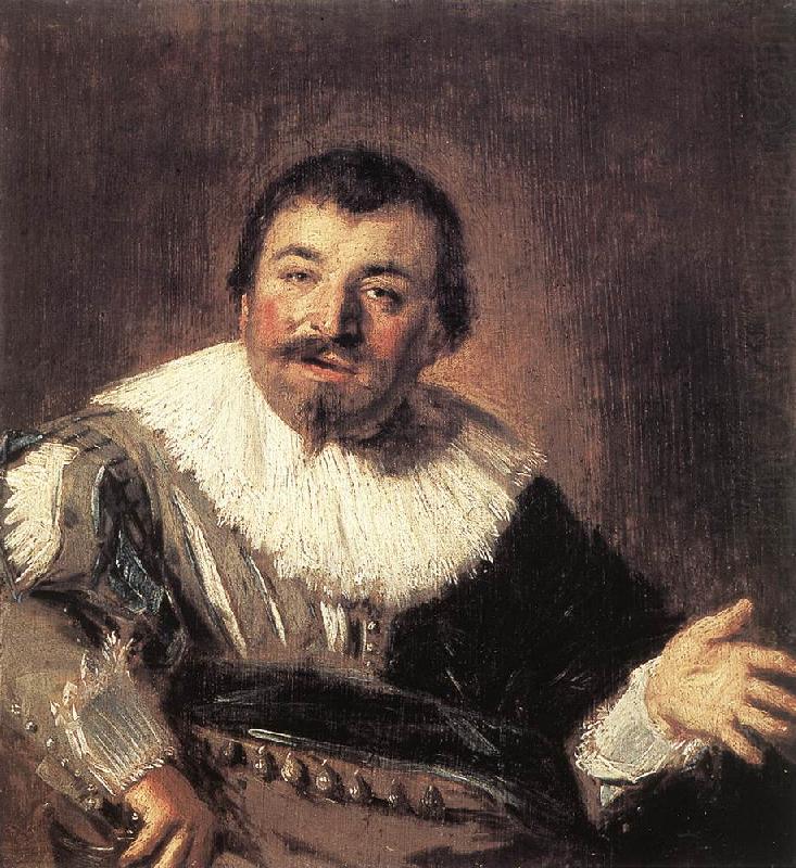 Portrait of a Man Holding a Book g, HALS, Frans